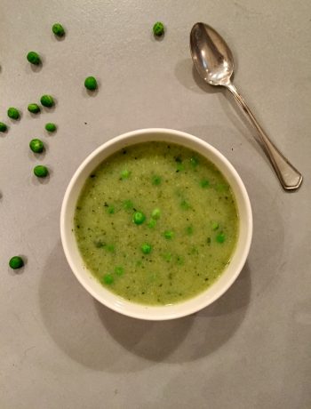 Groene groenten soep