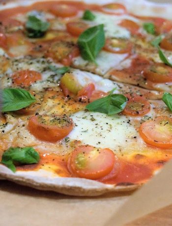 pizza margharita, pizza, recept, tomaat, mozzarella, basilicum, groenten, makkelijk, biologisch